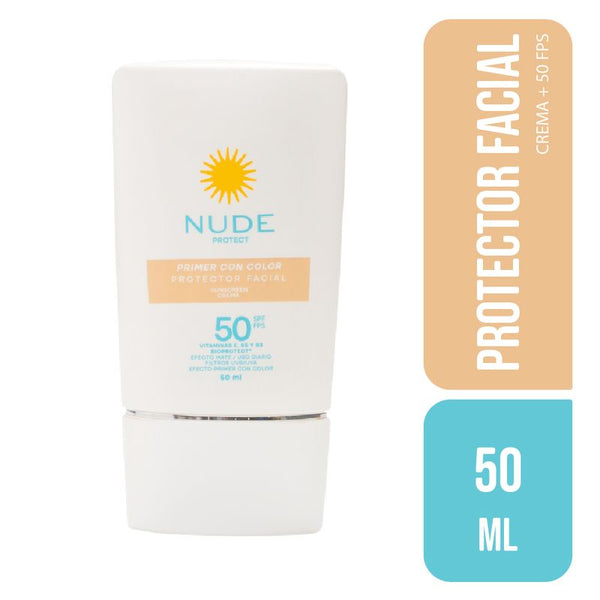 protec nude 50ml spf50 primer/color